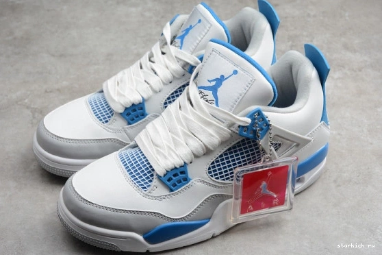 308497-105 Air Blue  308497-105 Jordan 4 Military Retro 0912